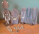 28pc Vintage Costume Jewelry Lot inc Trifari, Avon, Medici and more