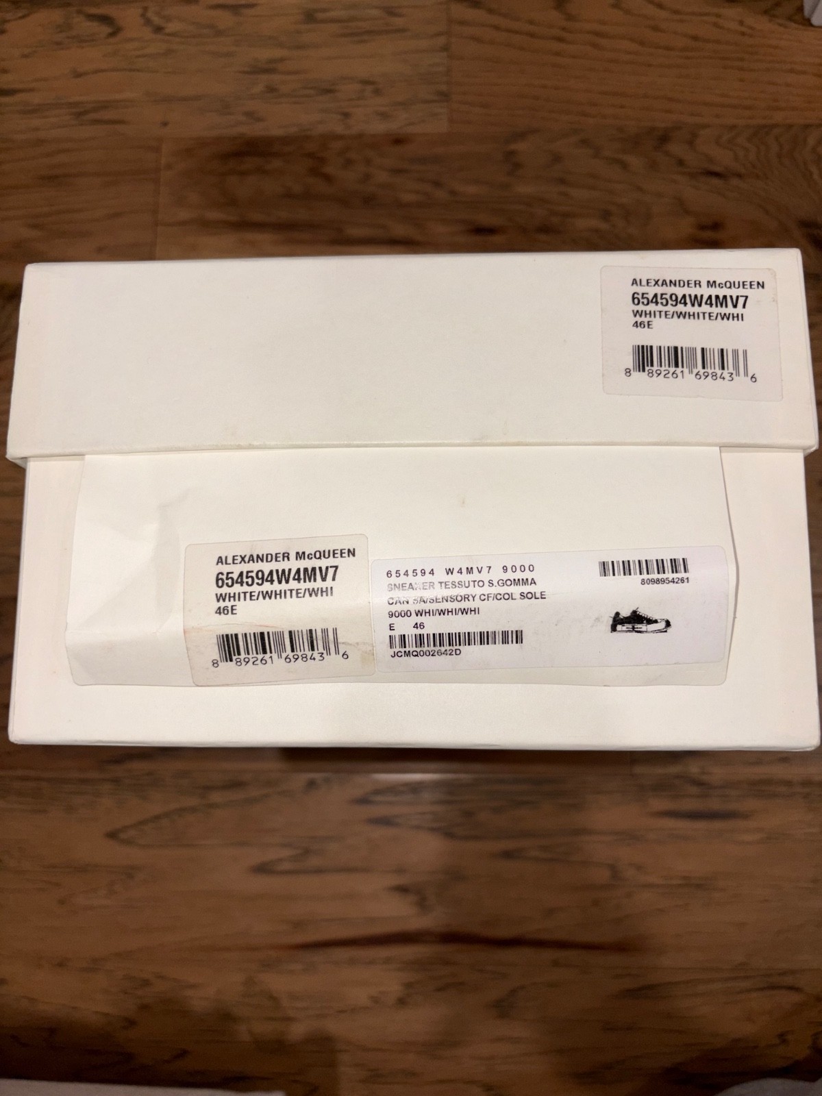 ALEXANDER McQUEEN WHITE/WHITE/WHI 46E - image 15
