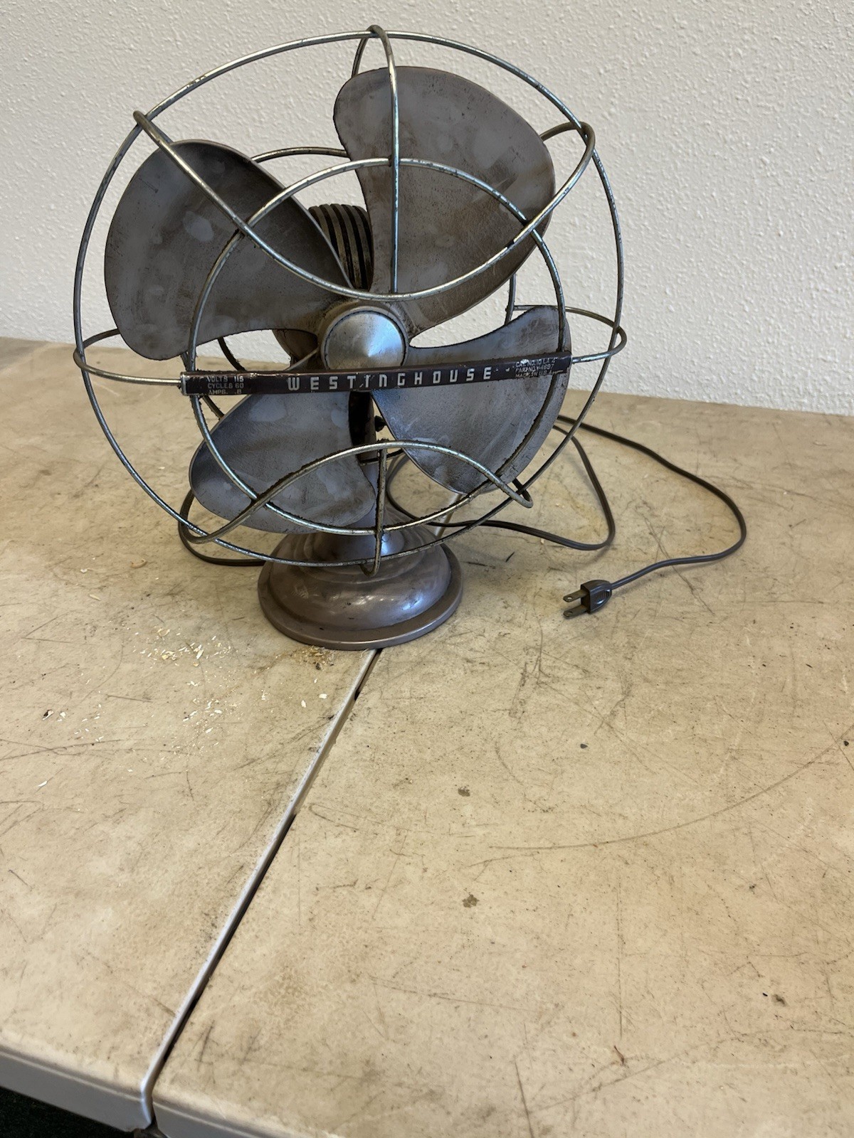 Vintage Mid-Century MODERN/1950 Westinghouse Model 12LA5A Os