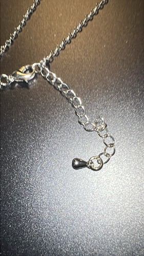 Infinity Heart Necklace for Women, Love Heart Pendant with Cubic Zirconia 18” - Picture 5 of 8