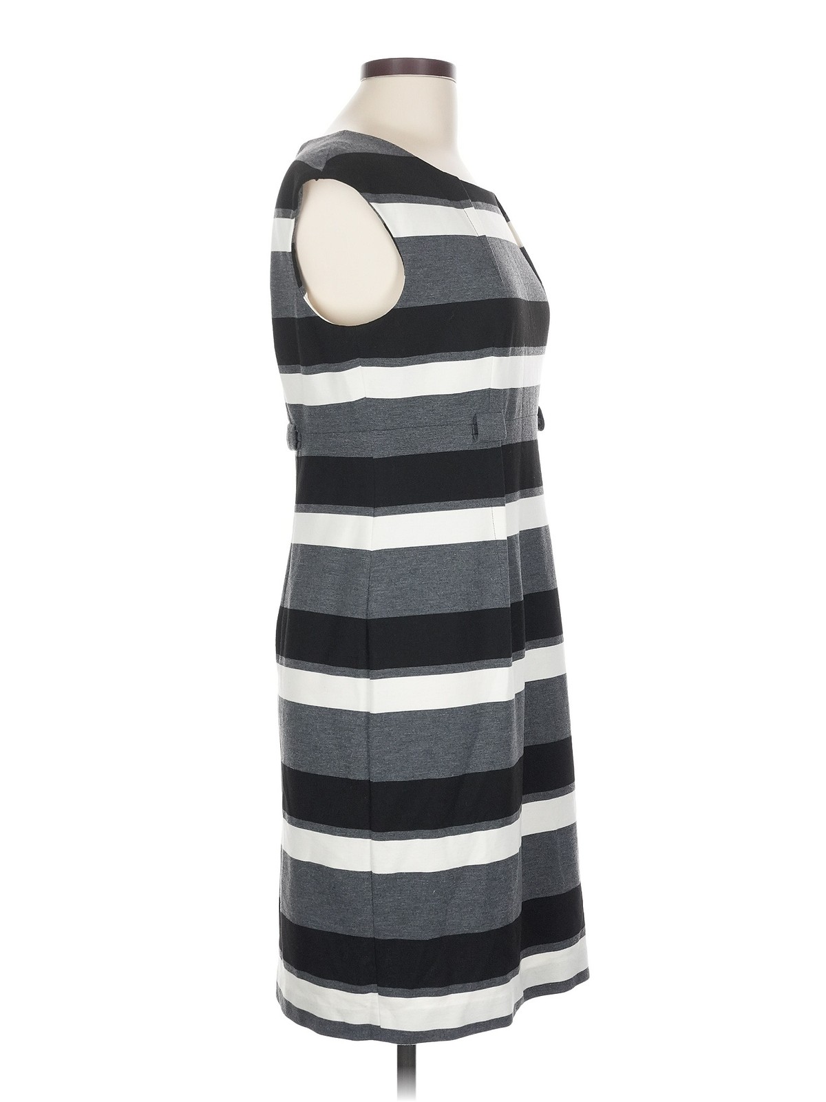 Calvin Klein Women Gray Casual Dress 12 thumbnail 3