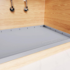 Silicone under Sink Mat 22" X 19", under Kitchen Sink Mat BPA Free Waterproof