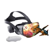 Casque réalité virtuelle 3D avec manette Bluetooth