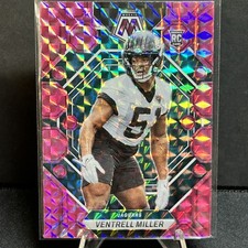 Ventrell Miller Jacksonville Jaguars 2023 Panini Mosaic RC Camo Pink Mosaic