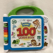 LeapFrog Learning Friends 100 Words Book English Spanish  Works