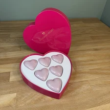 NEW Victoria's Secret Perfumed 6 Bar Soaps Strawberries & Champagne 1oz/ea HEART