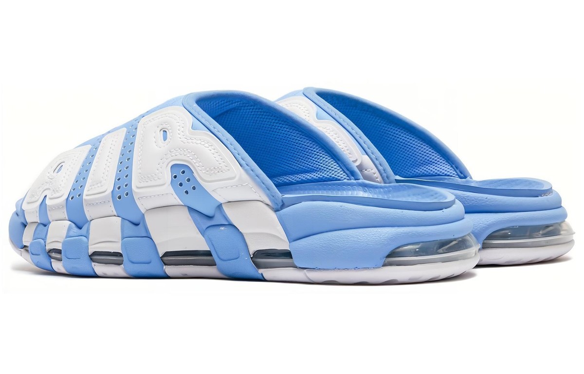 Nike Air More Uptempo Slide University Blue White FD9883-400 Men's