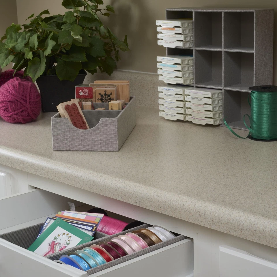 Grey 727-1 Deep 3 Section Drawer Organizer Box for Storage | 12 in x 6.13 in ... - Image 4 of 4