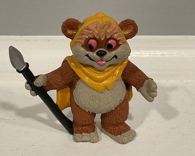 Star Wars Wicket The Ewok PVC Figure 1986  LFL Comics Spain Vintage Lot S 1