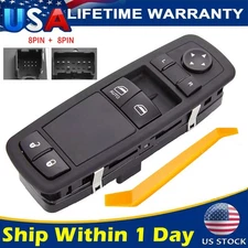 Master Power Window Door Switch LH for 2012-2015 Dodge Grand Caravan 68110870AA
