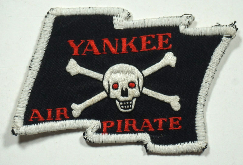 Yankee Air Pirate Patch Vietnam 1960s USAF Named Air Force Pilot Original