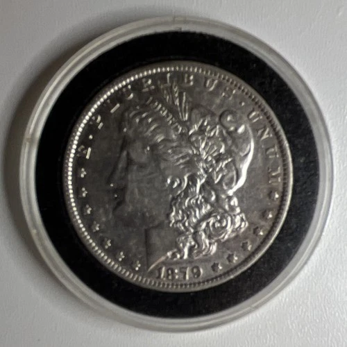 1879 Morgan Silver Dollar $1 Coin Uncertified .900 Fine Silver Collectible