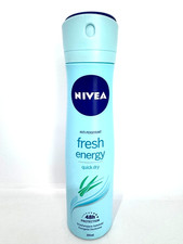 Nivea antiperspirant spray FRESH ENERGY -0 Alcohol 150ml/5 oz FREE SHIP