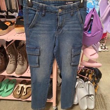 Buffalo David Bitton Parker Slim Fit Jeans Kids Size 14 Distressed