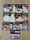 Vintage Lot 12 1980s Hasbro G1 Transformers Cardbacks