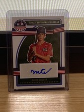 MACEN COLLURA 2023 Panini Stars & Stripes ATHLETE DEVELOPMENT BLUE FOIL AUTO