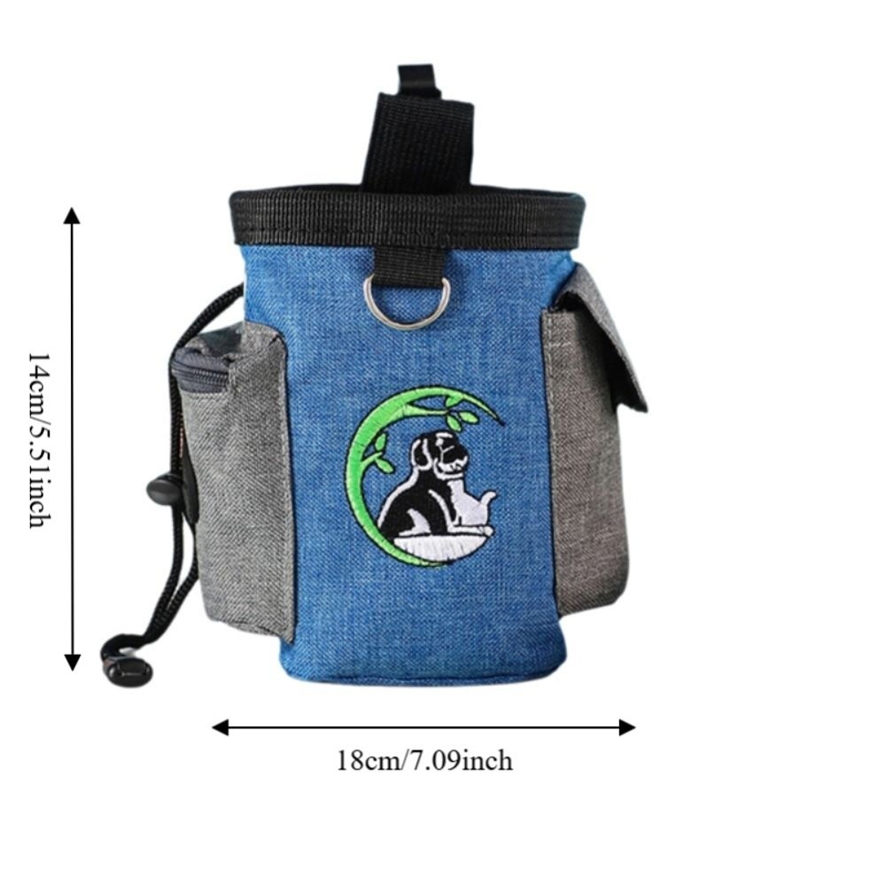 Marsupio tascabile per addestramento snack per cani borsa per addestramento per cani accessori per animali domestici foto 3