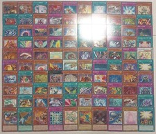 Lot of 100 Japanese Yu-Gi-Oh! Card Set TCG