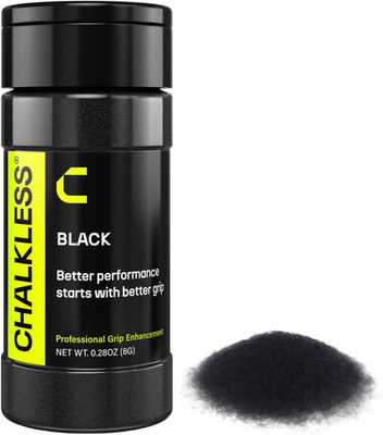 Black Grip Enhancer   Premium Liquid Chalk Alternative & Less Mess Hand Chalk fo