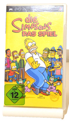 Die Simpsons - Das Spiel (Sony PSP Playstation Portable) in OVP geprüft