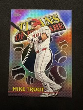 Topps Titans of the Game TOG-2 Mike Trout 2023 Insert Los Angeles Angels