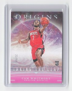 2023-24 CAM WHITMORE Taking The Leap Pink 22/99 RC Origins Rockets