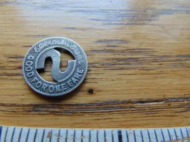 Two vintage St. Paul City Ry. Co. Token- silver tone | eBay