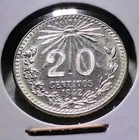 Mexico 20 Centavos Silver coin from a recent eBay sale