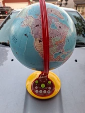 WOW!! Educational Insights GeoSafari Jr. Talking Globe Junior!! WORKS!!