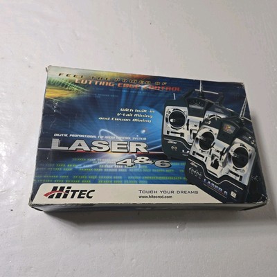 Hitech laser digital proportional fm radio control system Laster 4F.M  
