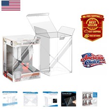 6 Clear Protective Cases for 4-Inch Funko Collectibles - Dust & UV Resistant