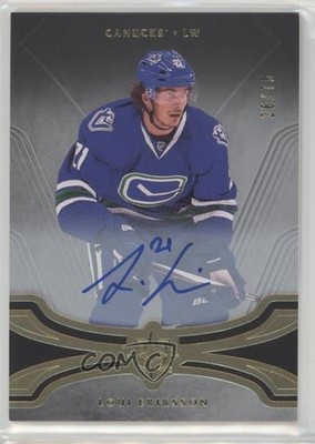 2016-17 Upper Deck Ultimate Collection Gold 26/75 Loui Eriksson #27 Auto 0nr3