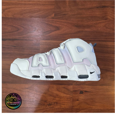 Nike Air More Uptempo 96 Sail Light Thistle Pink DR9612-100. RARE!!! SIZE 12-M