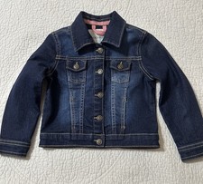 Girls Denim Blue Jean Jacket 3T By Toughskins