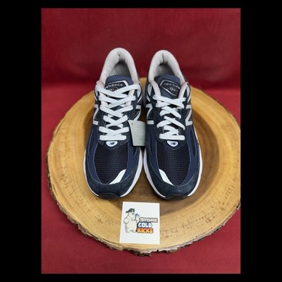 New Balance 990v6 Made in USA Navy Suede M990nv6 Mismatch Size 8L