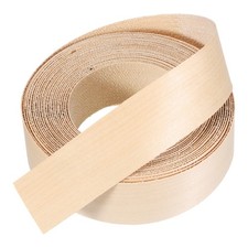 Maple Edge Banding 1-1/2"x25ft Wood Veneer Tape Pre-glued Flexible Plywood,Edge