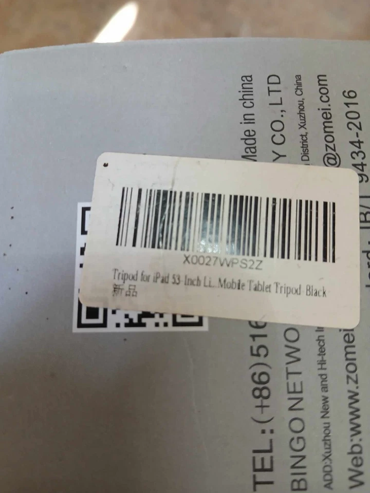 Tripé profissional Zomei T60 para iPad novo em folha. - Imagem 4 de 4