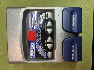 DigiTech RP50 Guitar Multi-Effects Modeling Processor Pedal - Tested Working