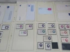 Nystamps US back book cut square stamped envelope error collection Hi cost j9oj