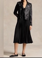 Ralph Lauren Pleated Georgette Skirt Size 2