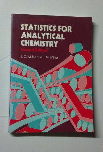 Statistics for Analytical Chemistry Ellis Horwood Series Analytical Chemistry - Picture 1 of 1