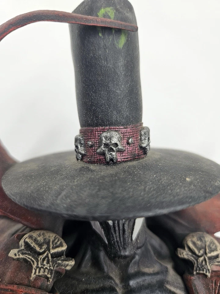 McFarlane Gunslinger Spawn 14” Deluxe Statue Cowboy Cape Chains Collectible - Image 2 of 4