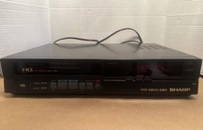 1987 Sharp VC-7843U HQ+ Double Comb Filter VCR VHS Player Vintage Recorder RARE