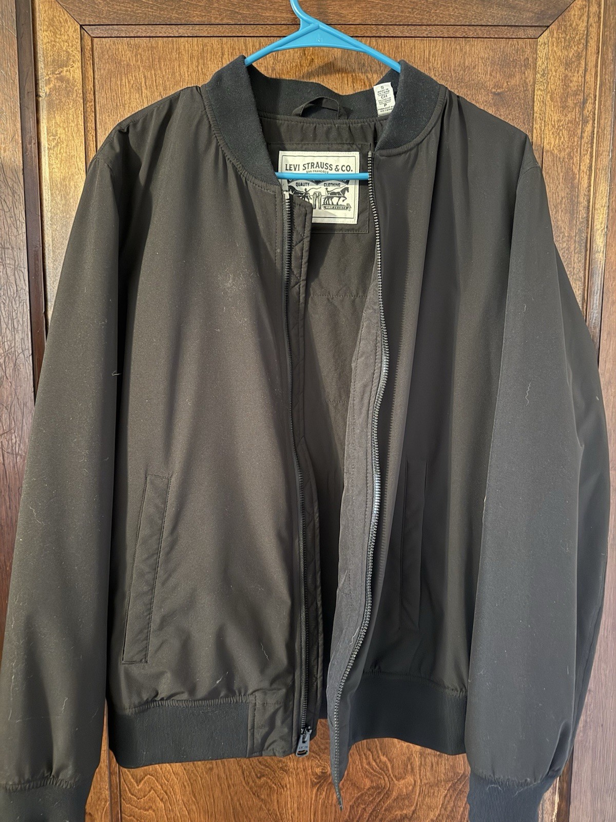 Levi’s Custom Bomber Jacket with tiger patch  Men… - image 3