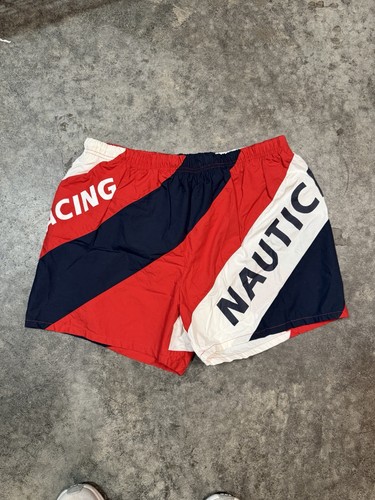 Vintage Nautica J-Class Racing Swim Trunk Shorts