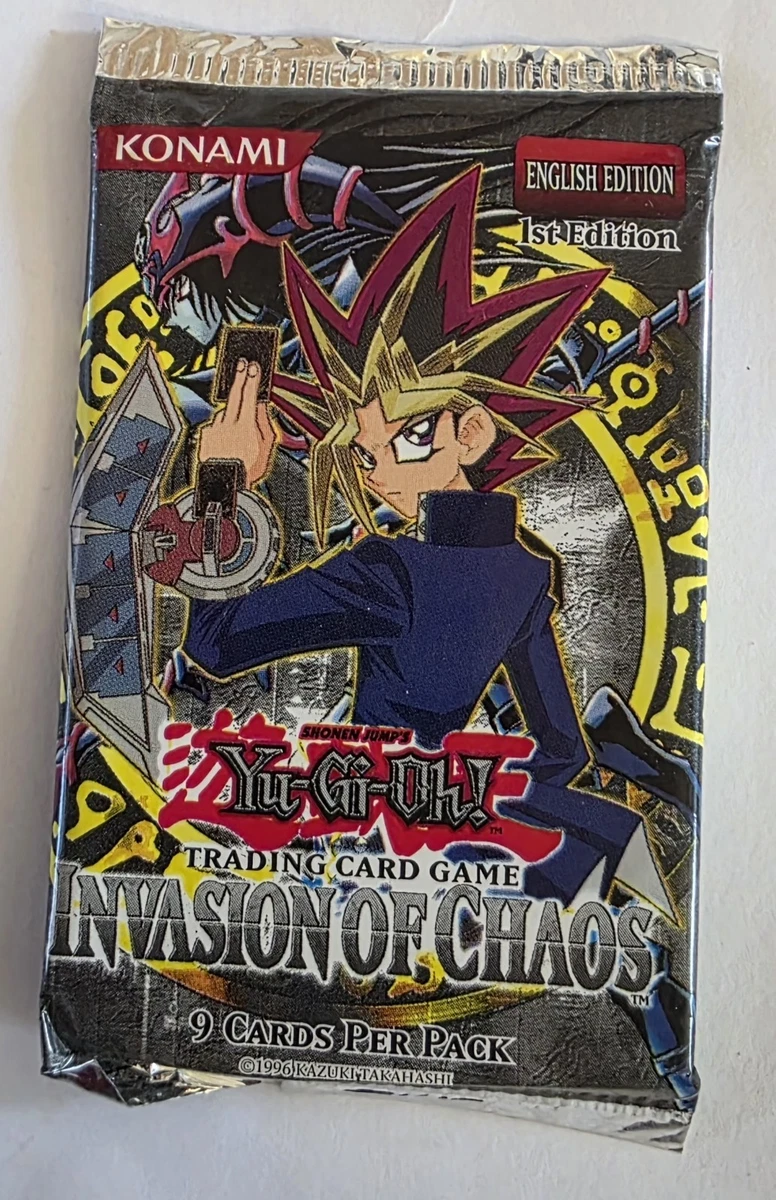 Yu-Gi-Oh! TCG Invasion of Chaos Sealed Collectible Card Game Packs