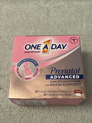 One A Day Women's Prenatal Advanced Complete Multivitamin - 30 Softgels and...