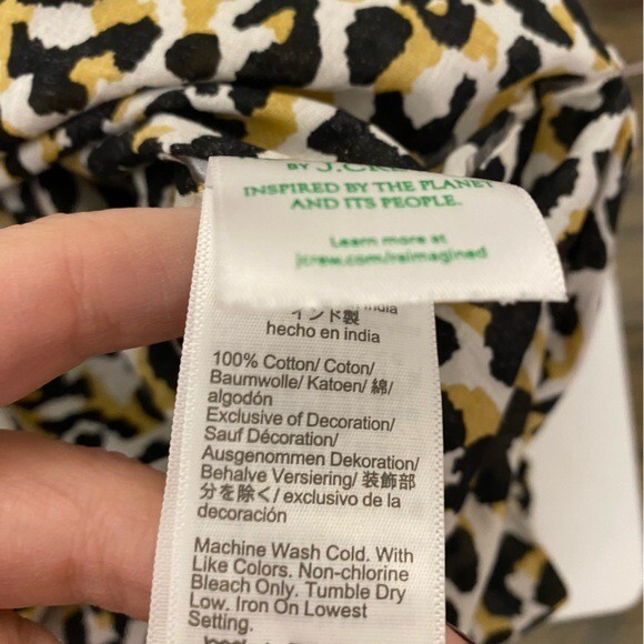 J. Crew Leopard Tassel Swim Beach Cover Up Tunic Tassels Small eBay