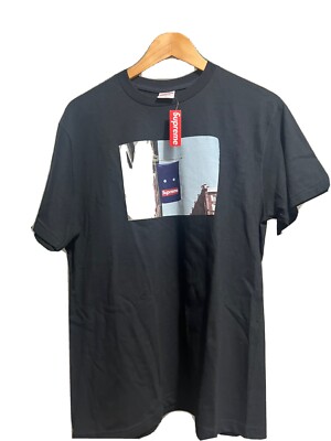 Supreme FW19 Banner Tee Size M Black w/ Price Tag | eBay Supreme FW19 Banner Tee Size M Black w/ Price Tag | eBay