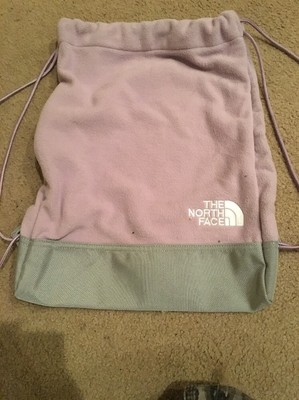 light purple north face backpack